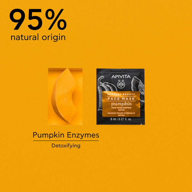 APIVITA Face Mask Pumpkin 2x8ml