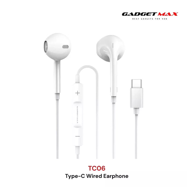 GADGET MAX - TC06 Type-C Wired Earphone