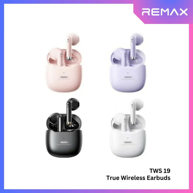 REMAX TWS-19 Marshmallow Series Wireless Bluetooth Earbuds