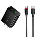 GADGET MAX - PD103U 30W PD (USB-A+USB-C) Charger Set