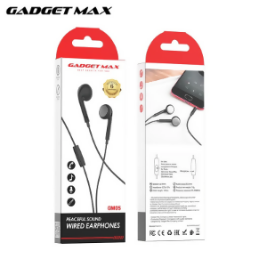 GADGET MAX - GM05 3.5mm Peaceful Sound Wired Earphone