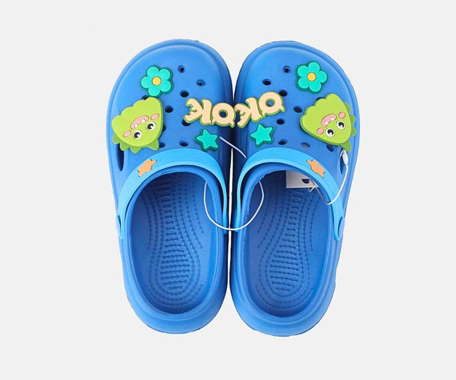 1NOM OK Children's Clog Sandals - Blue