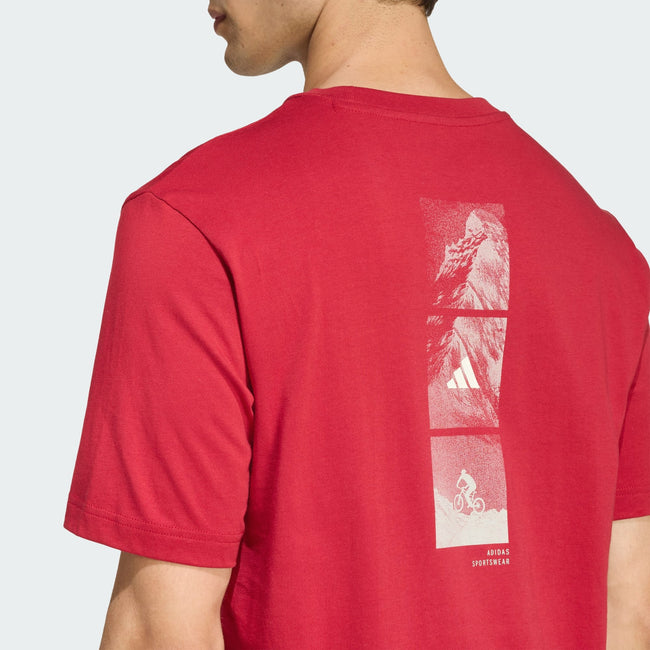 Adidas T-shirt Men M OUT BIKE T KB2538