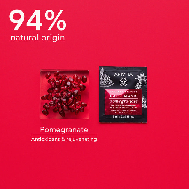 APIVITA Face Mask Pomegranate 2x8ml
