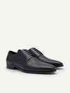 PEDRO Men Brando Leather Derby Shoes - Black