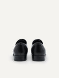 PEDRO Men Brando Leather Derby Shoes - Black