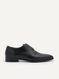 PEDRO Men Brando Leather Derby Shoes - Black