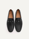 PEDRO Robert Leather Driving Shoes - Black