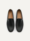 PEDRO Men Oliver Leather Moccasins - Black
