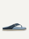 PEDRO Men Buckle Thong Sandals B - Navy