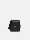 PEDRO Men Leather Crossbody Bag - Black