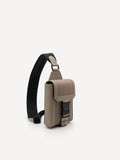 PEDRO Track Sling Bag - Taupe