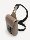 PEDRO Track Sling Bag - Taupe