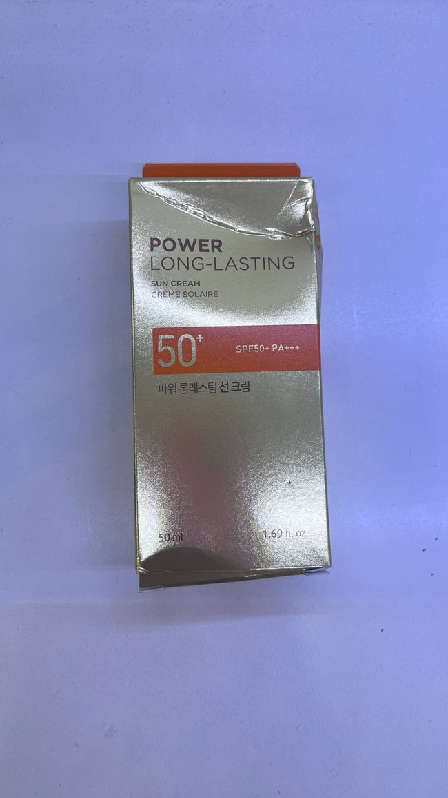 THEFACESHOP POWER LONG LASTING MOISTURE SUN CREAM SPF 50 PA+++ (50ml) BIG_SALES