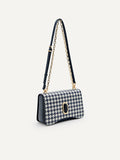 PEDRO Women Studio Rift Leather Shoulder Bag B - Navy
