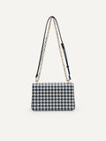 PEDRO Women Studio Rift Leather Shoulder Bag B - Navy