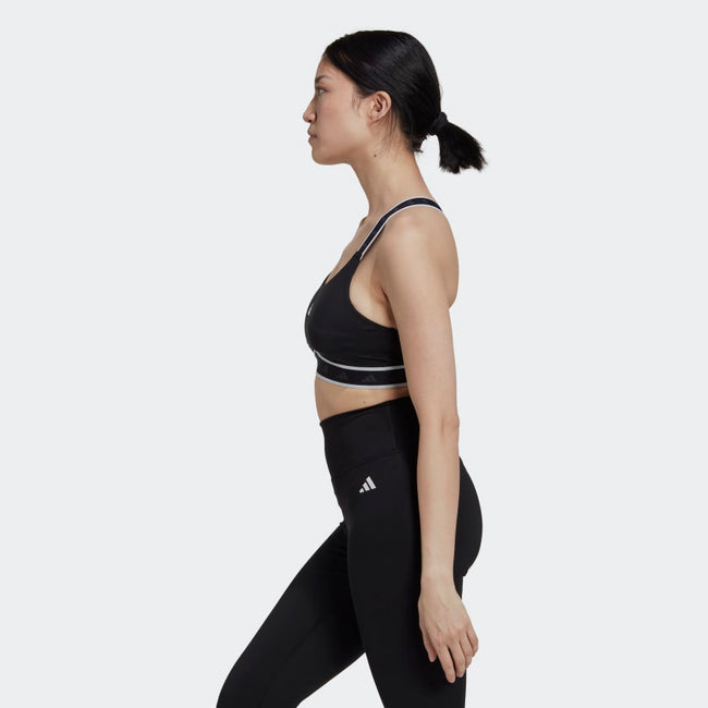 ADIDAS WOMEN POWERIMPACT TRAINING MEDIUM-SUPPORT TECHFIT BRA
