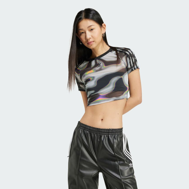 ADIDAS WOMEN PRIDE MESH BBT T-SHIRT