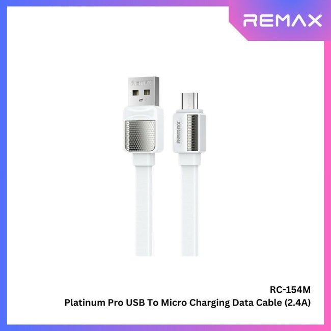 REMAX RC-154M Platinum Pro Series USB to Micro Charging Data Cable (2.4A)
