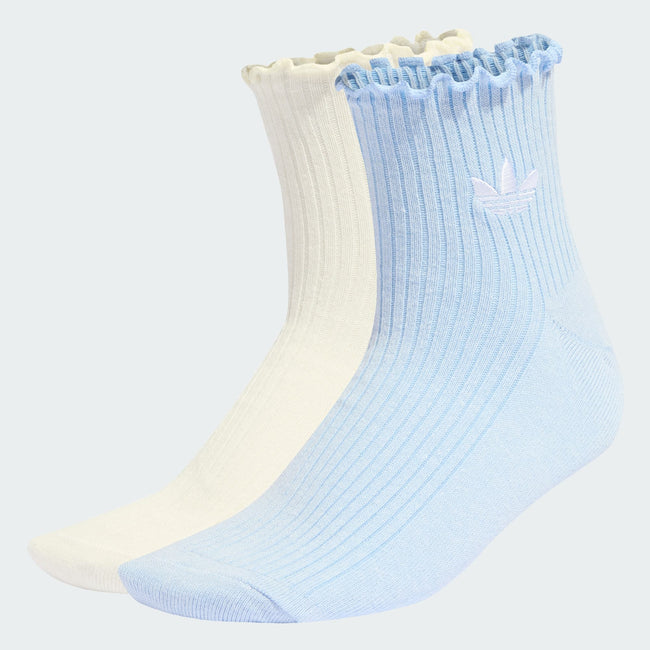Adidas Socks Unisex RUFFLE 1/4 S 2P KD8368