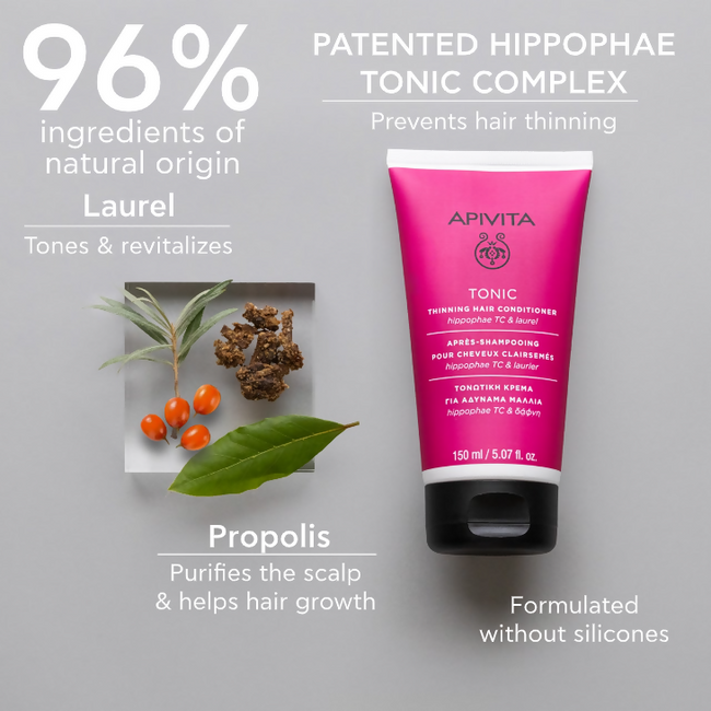 APIVITA Tonic Thinning Hair Conditioner 150ml