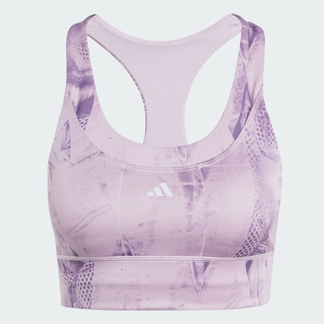 ADIDAS WOMEN RUN MS PKT AOP BRA