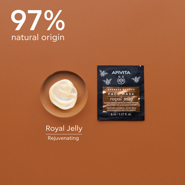 APIVITA Face Mask Royal Jelly 2x8ml