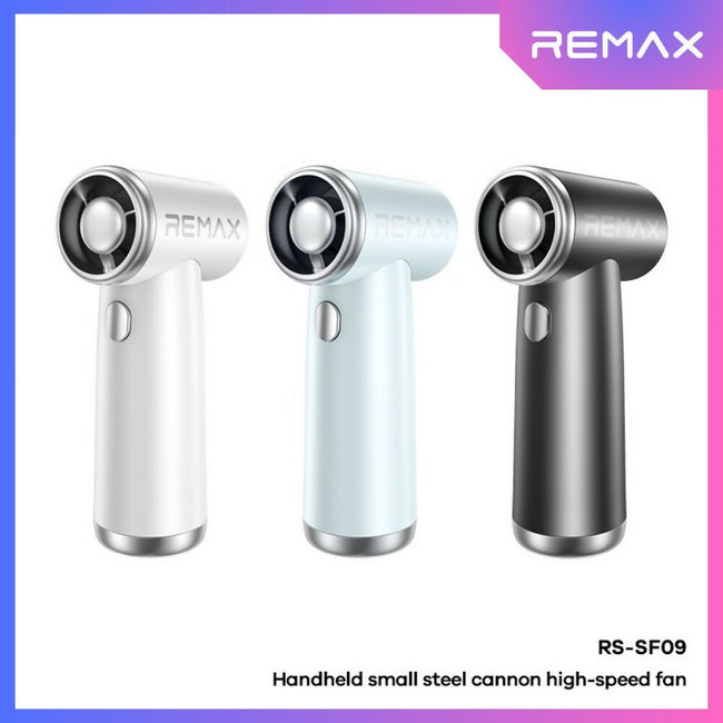 REMAX - RS-SF09 Handheld Cannon High Speed Fan (2500mAh)