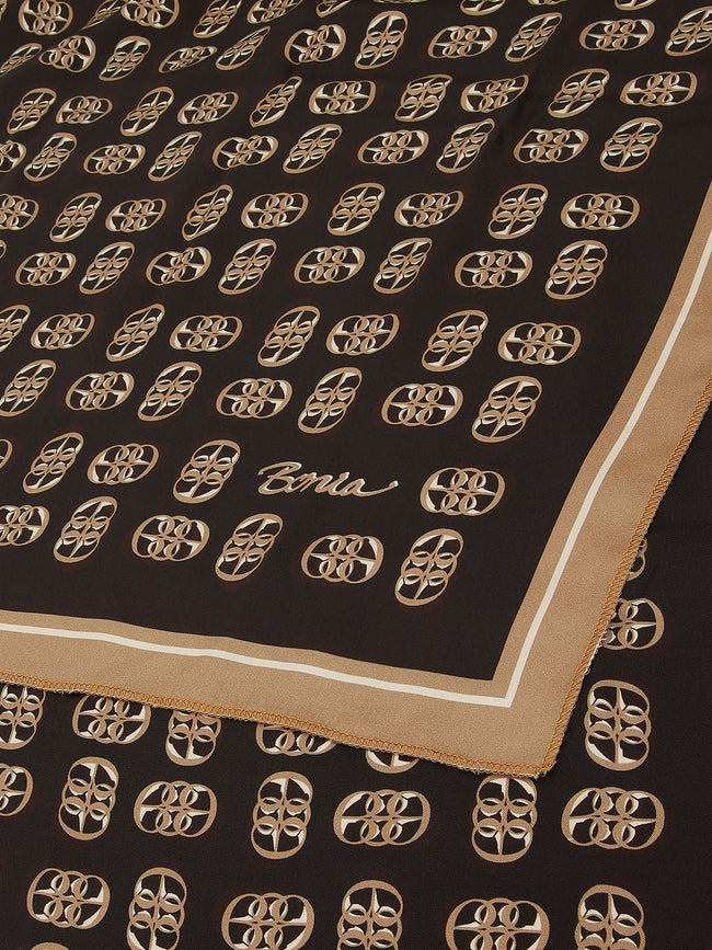 BONIA La Luna Monogram Scarf SCH25-2020-18