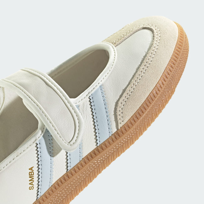 Adidas Shoes Women SAMBA JANE W        CLOWHI/GUM3/HALBLU JR7339