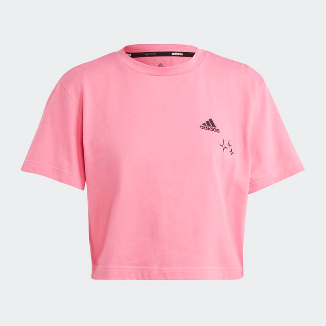 ADIDAS WOMEN W BLUV Q3 CRO T T-SHIRT