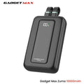 GADGET MAX - ZUMA 10000mAh PD+QC Built-In Cable Fast Charging Power Bank (20W+22.5W)