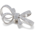 Jibbitz™ Charm Silver Gem Bow Charm