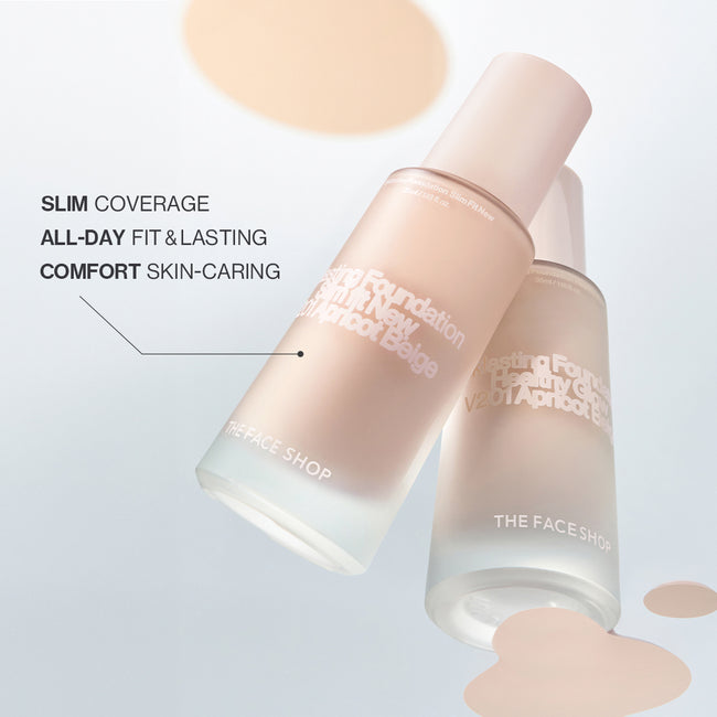 THEFACESHOP INK LASTING FOUNDATION  SLIM FIT NEW V103