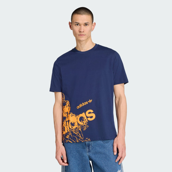 Adidas Men GRAPHIC LO SS T T-shirt  JW2970