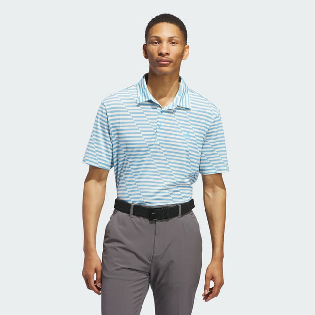 ADIDAS MEN MESH PRINT POLO POLO