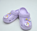 1NOM Unicorn Children's Clog Sandals - Purple