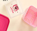 1NOM Lotso Drain Basket - Small - Rose Red