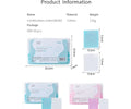 1NOM Organic cosmetic skin care soft facial cotton makeup remover pads