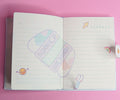 1NOM 36K Plastic Cover Notebook with Magnetic Snap