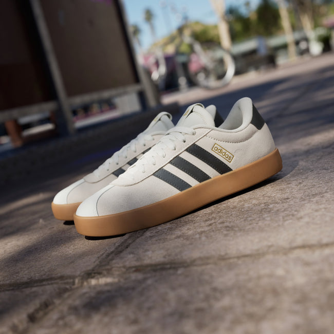Adidas Shoes Women VL COURT 3.0        OWHITE/GRESIX/GOLDMT JP5351