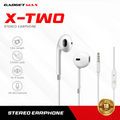 GADGET MAX - X-TWO 3.5mm Stereo Wired Earphone