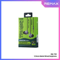REMAX - RM-730 3.5mm Metal Wired Earphone