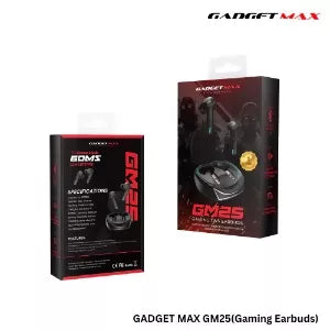 GADGET MAX GM25 Gaming Wireless True Wireless Earbuds
