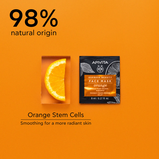 APIVITA Face Mask Orange 2x8ml