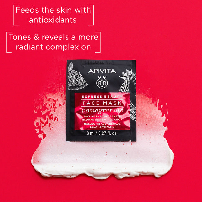 APIVITA Face Mask Pomegranate 2x8ml