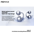 REMAX - OWS-07 Clip-on ear style true wireless stereo music call WIreless Earbud