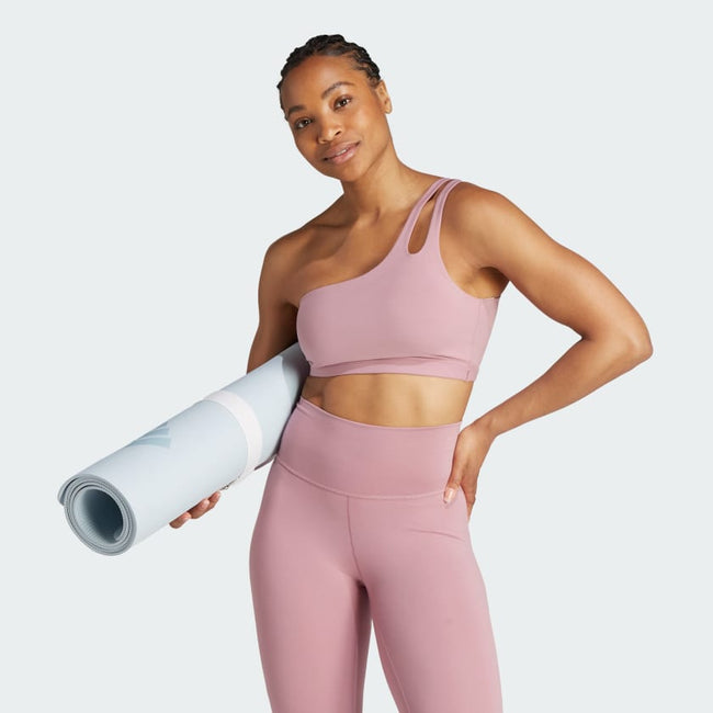 ADIDAS WOMEN YOGA STUDIO LIGHT-SUPPORT BRA
