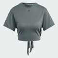 ADIDAS WOMEN YGA ST WRAP T T-SHIRT