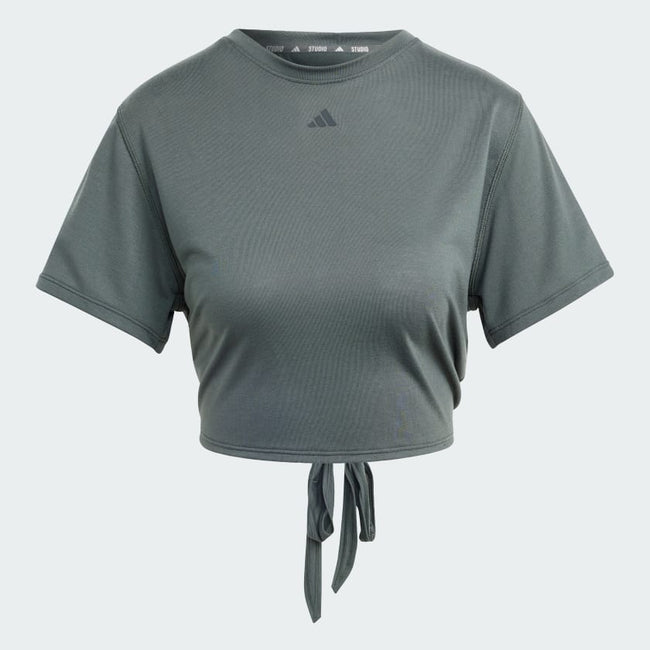 ADIDAS WOMEN YGA ST WRAP T T-SHIRT